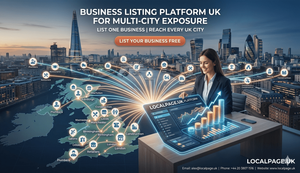 UK Multi-City Business Listing Platform | Grow Local Leads&nbsp;Now